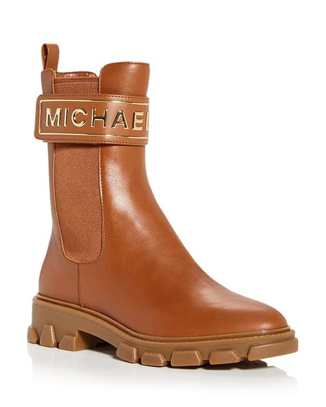 ridley leather boot michael kors|michael kors chelsea boots.